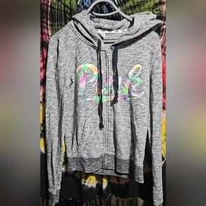 Small VS PINK Zip Up Hoodie